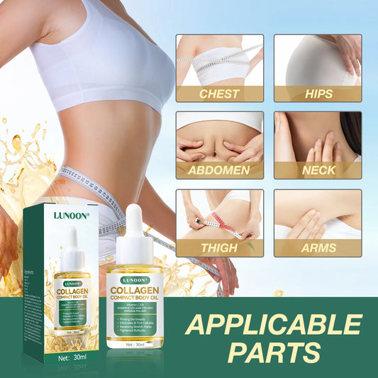 Collagen Compact Body Oil Marks, Chest Buttocks Skin Plump Skin Care for Women