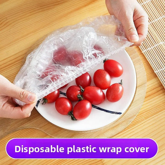 Disposable Elastic Food Cover(Pack Of 200pcs)